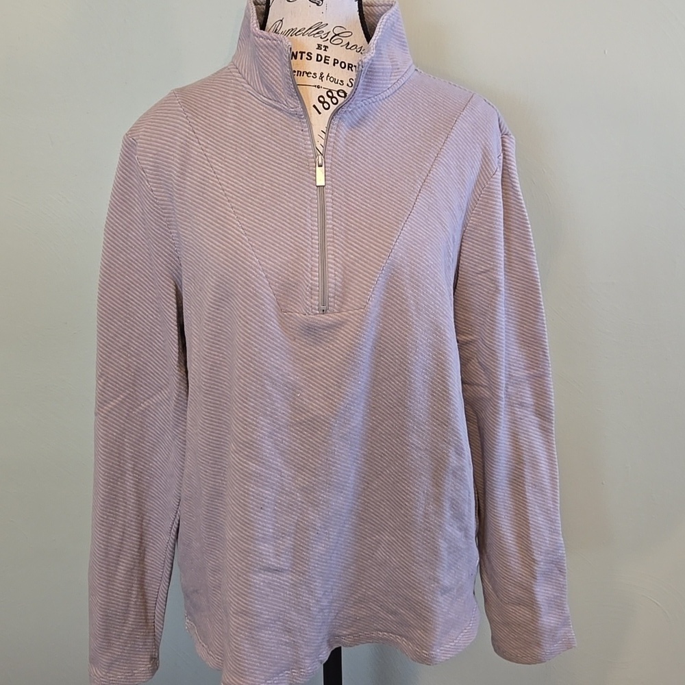 Gray Athletic 1/4 Zip